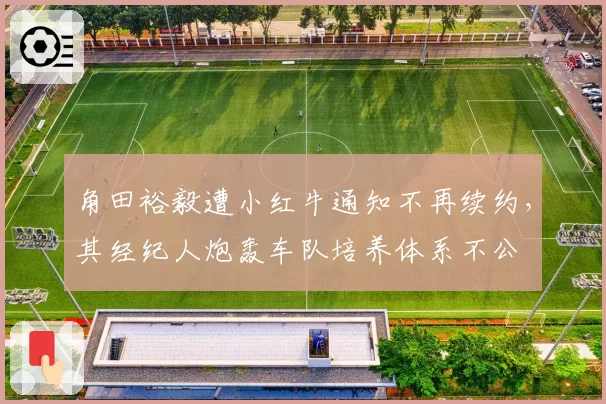 角田裕毅遭小红牛通知不再续约，其经纪人炮轰车队培养体系不公